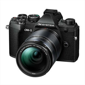 OM SYSTEM OM-5 14-150mm II レンズキット ブラック 《納期約3週間》