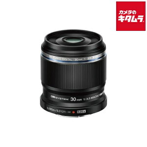 OM SYSTEM M.ZUIKO DIGITAL ED 30mm F3.5 Macro �}�C�N���t�H�[�T�[�Y �P�œ_ �}�N�������Y �ڎ� ���������Y �y�� �R���p�N�g �� ���� �s�[����1�|2�T�ԁt