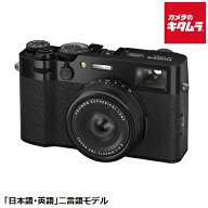 フジフイルム X100VI JP ブラック コンパクトデジタルカメラ 高画質 Wi-Fi搭載 4K対応 コンパクトデジカメ
