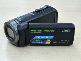 【中古】 【難あり品】 ビクター ハイビジョンメモリームービー GZ-RX500-B ブラック 【デジタルビデオカメラ】
