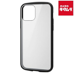 エレコム PM-A20BTSLFCBK ハイブリッドケース ブラック〔iPhone 12/Pro用〕