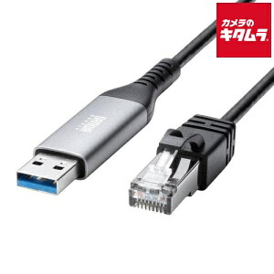 �T�����T�v���C KB-SL6ALAN01BK USB A LAN�ϊ��P�[�u���iGigabit�Ή��E1m�j