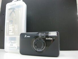 【中古】 【良品】 コニカ（Konica） K-mini ブラック 【フィルムカメラ】