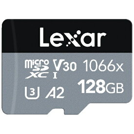 レキサー LMS1066128G-BNANJ microSDXCカード 128GB 1066x UHS-I U3 V30 A2