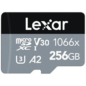 レキサー LMS1066256G-BNANJ microSDXCカード 256GB 1066x UHS-I U3 V30 A2 《納期未定》