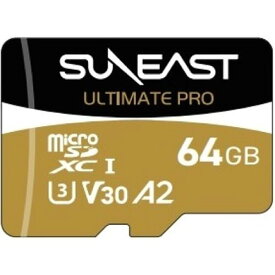 SUNEAST SE-MSDU1064B185 ULTIMATE PRO GOLD microSDXC Card 64GB