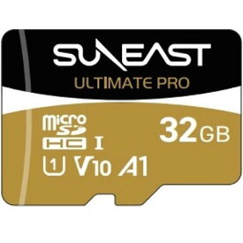 【ネコポス】 SUNEAST SE-MSDU1032C180 ULTIMATE PRO GOLD microSDHC Card 32GB