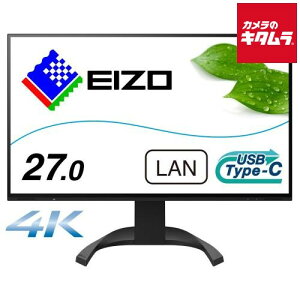EIZO �G�C�]�[ �t�����j�^�[/27�^/4K�i3840×2160�j/IPS�p�l��/�A���`�O���A/HDMI×2 DP×1 USB-C×1/�u���b�N FlexScan EV2740X-BK