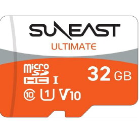 【ネコポス】 SUNEAST SE-MSDU1032E095 ULTIMATE Orange microSDHC Card 32GB