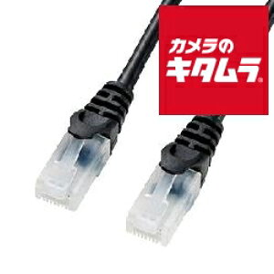 �T�����T�v���C LA-Y5TS-01BK �c���܂�h�~CAT5eLAN�P�[�u�� 1m �u���b�N