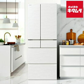 日立 6ドア 冷蔵庫 フレンチドア まるごとチルド R-HW62V W ピュアホワイト [617L] HITACHI メーカー公認店 設置込 新生活 結婚祝い 出産祝い 引っ越し祝い 大容量 ファミリータイプ