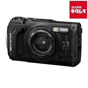 OM SYSTEM Tough TG-7 BLK ubN RpNgfW^J h Wi-Fi 掿 RpNgfWJ s[1t