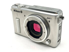【中古】 【並品】 ニコン Nikon 1 AW1 ボディ シルバー 【ミラーレス一眼】