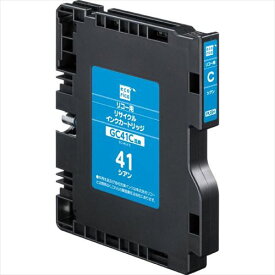 エコリカ ECI-RC41C リコー GC41C互換リサイクルインクカートリッジ シアン(顔料)