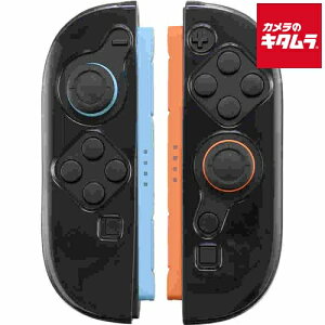 �T�C�o�[�K�W�F�b�g�ySwitch 2�z CY-S2TPUGC-CB Joy-Con2�p TPU�O���b�v�J�o�[[�N���A�u���b�N] �s�[����1�|2�T�ԁt