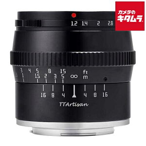 w TTArtisan 50mm f/1.2 C \j[Ep ubN \j[E}Eg ~[X MF WPœ_ Y Y JY s[2|3Tԁt