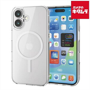 �G���R�� PM-A24AMAG02WH �n�C�u���b�h�P�[�X MAGKEEP �z���C�g�iiPhone 16�p�j �s�[������t