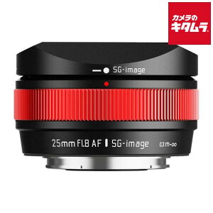 SG-image AF 25mm F1.8 Type II �x�m�t�C����X�}�E���g APS-C ���b�h �P�œ_�����Y �I�[�g�t�H�[�J�X APS-C �~���[���X��� �J���� �p���P�[�L�����Y ���������Y �s�[����3�|4�T�ԁt