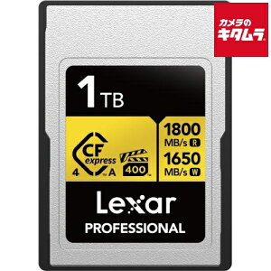 ���L�T�[ LCAGOLD001T-RNENJ Professional GOLD CFexpress 4.0 Type A 1TB �s�[������t