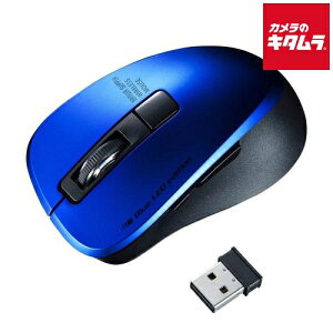 �T�����T�v���C �É����C�����X�u���[LED�}�E�X MA-WBL153BL �u���[ �s�[����1�|2�T�ԁt