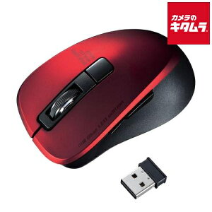 �T�����T�v���C �É����C�����X�u���[LED�}�E�X MA-WBL153R ���b�h �s�[����1�|2�T�ԁt