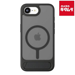 PGA PG-25KMH09BK MagSafe�Ή� �X�^���h�t�n�C�u���b�h�P�[�X �}�b�g�u���b�N�iiPhone16e�p�j �s�[������t