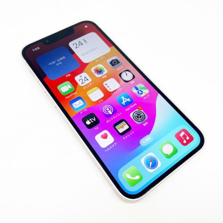 楽天市場】【中古：A(美品)】Apple iPhone 13 mini 128GB ピンク SIM 