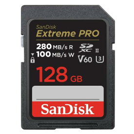 サンディスク SDSDXEP-128G-JNJIP Extreme PRO UHS-II V60 128GB 《納期約2－3週間》