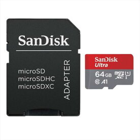 サンディスク SDSQUAB-064G-JN3MA Ultra microSDXC UHS-Iカード 64GB 《納期約1ヶ月》