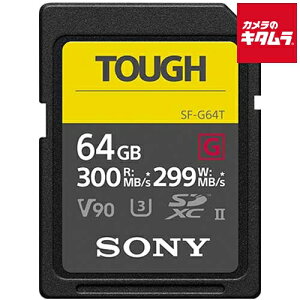 \j[ TOUGH SF-G64T SDXC[J[h Class10 (UHS-II) 64GB