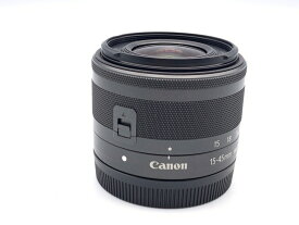 【中古】 【並品】 キヤノン EF-M15-45mm F3.5-6.3 IS STM グラファイト 【交換レンズ】