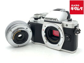 【中古】 【並品】 オリンパス OM-D E-M10 MarkII 14-42mm EZ レンズキット シルバー 【ミラーレス一眼】 【6ヶ月保証】