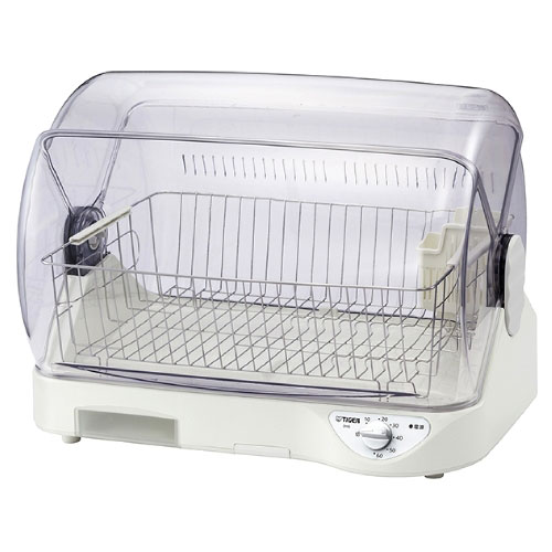 タイガー 食器乾燥機 サラピッカ 温風式 DHG-T400-W ホワイト