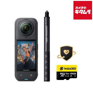 Insta360 X5 �X�m�[�{�[�h�L�b�g�iCINSAAHA-X581�j �r�f�I�J���� 4K 5.7K 8K ���^ ���掿 �E�F�A���u�� �S�V��360�x�J���� �s�[����1�|2�T�ԁt