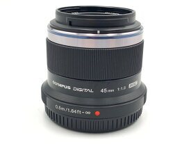 【中古】 【良品】 オリンパス M.ZUIKO DIGITAL 45mm F1.8 ブラック 【交換レンズ】 【6ヶ月保証】