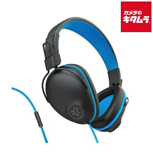 ジェイラブ JLab JBuddies Pro Wired Over-Ear Kids Headphones 子ども向け有線ヘッドホン(8歳以上) BLUE φ3.5mm ミニプラグ