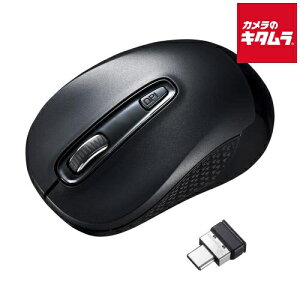 �T�����T�v���C ���C�����XType-C�u���[LED�}�E�X MA-WBLC41BK �u���b�N