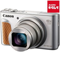 キヤノン PowerShot SX740 HS シルバー Canon コンパクトデジタルカメラ Wi-Fi搭載 光学40倍ズーム 4K動…