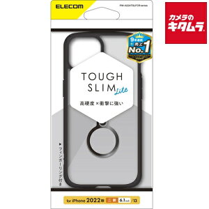 GR PM-A22ATSLFCRBK TOUGH SLIM LITE t[J[ wʃNA Ot ubNkiPhone 14/13pl