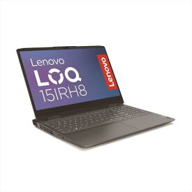 Lenovo ゲーミングノートパソコン LOQ 15IRH8 82XV006HJP 512GB 15.6型 ストームグレー