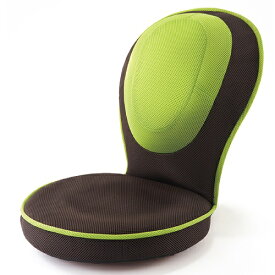 PROIDEA（プロイデア） 背筋がGUUUN 美姿勢座椅子 コンパクト 0070-2633-00 グリーン