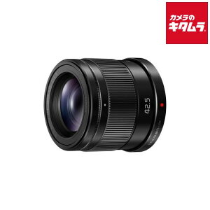 �p�i�\�j�b�N LUMIX G 42.5mm F1.7 ASPH. POWER O.I.S. �u���b�N [H-HS043A-K] �s2026�N9��17�������\��t