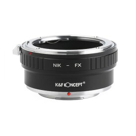 K&F Concept KF-NFX2 マウントアダプター [レンズ側：ニコンF ボディ側：フジフイルムX] 《納期約2−3週間》