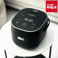 シャープ ジャー炊飯器 KS-CF05B-B ブラック系 [0.5~3合炊き] SHARP メーカー公認店 メーカー保証対応 初…