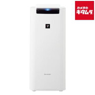 シャープ プラズマクラスター 加湿空気清浄機 KI-RS40-W ホワイト系 花粉対策 ハウスダスト 加湿 コンパ…