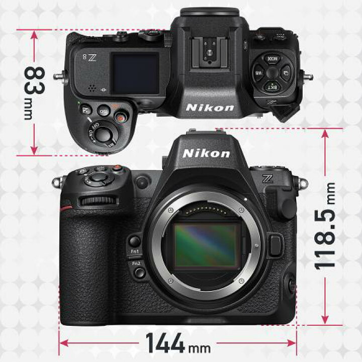 楽天市場】ニコン Z8 ボディ NIKON ミラーレス一眼カメラ フルサイズ 