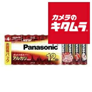 パナソニック LR03XJ/12SW アルカリ乾電池 単4形12本パック 《納期約1−2週間》