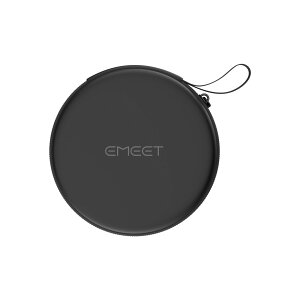 EMEET �X�s�[�J�t�H����p ���[�P�[�X �L�������O�P�[�X �n�[�h�P�[�X �ϏՌ� �R���p�N�g �����^�ѕ֗� �u���b�N ��c�p �X�s�[�J�[�t�H�� M3/Luna/Luna Plus �Ή� ��������
