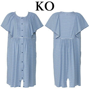 ワコール wacoal マタニティ MFY325 マタニティパジャマ マタニティルームウェア ワンピース ロンパースパジャマ 産前産後兼用 半袖 前開きタイプ 着丈100cm M-Lサイズ プレゼント ギフト ラッピ