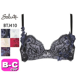 ���R�[�� wacoal �T���[�g salute BTJ410 10�V���[�Y 3/4�J�b�v�u���W���[ �v�b�V���A�b�v�^�C�v P-UP BC�J�b�v